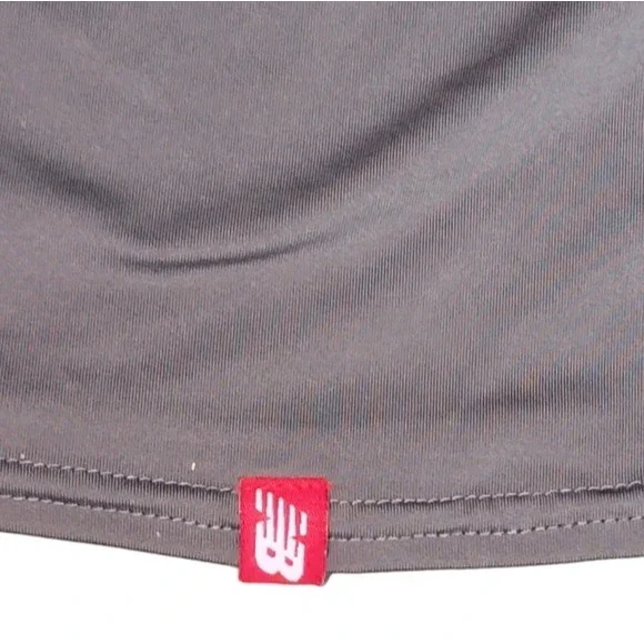 New Balance Women's Gray Base Layer Long Sleeve Shirt Size Large - Picture 2 of 3
